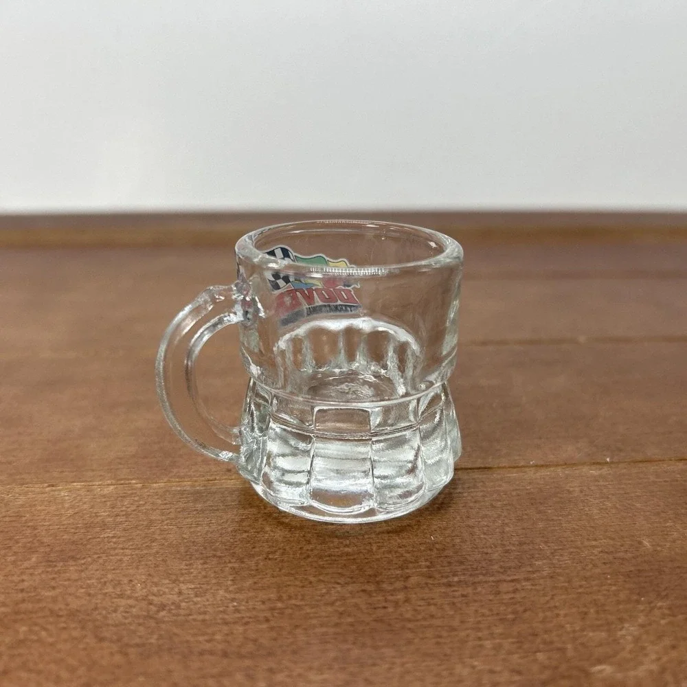 Dover International Speedway Mini Mug Shot Glass Tooth Pick‎ Holder Souvenir